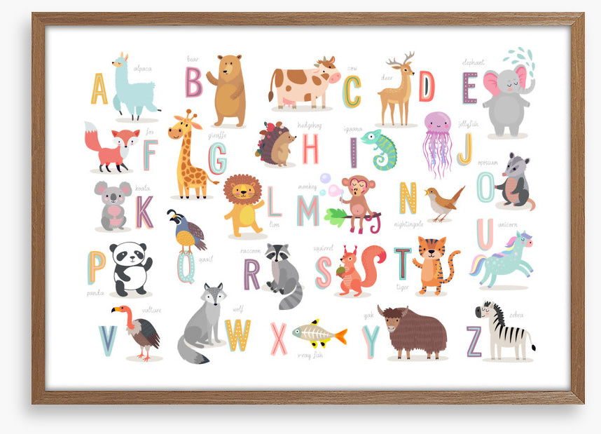 A is for alpaca