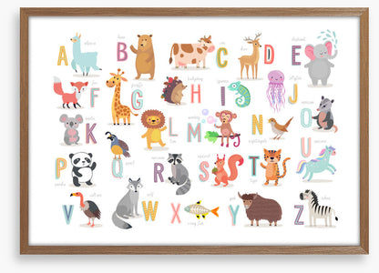 A is for alpaca