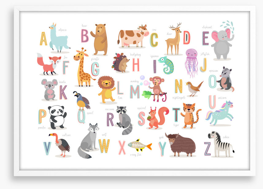 A is for alpaca