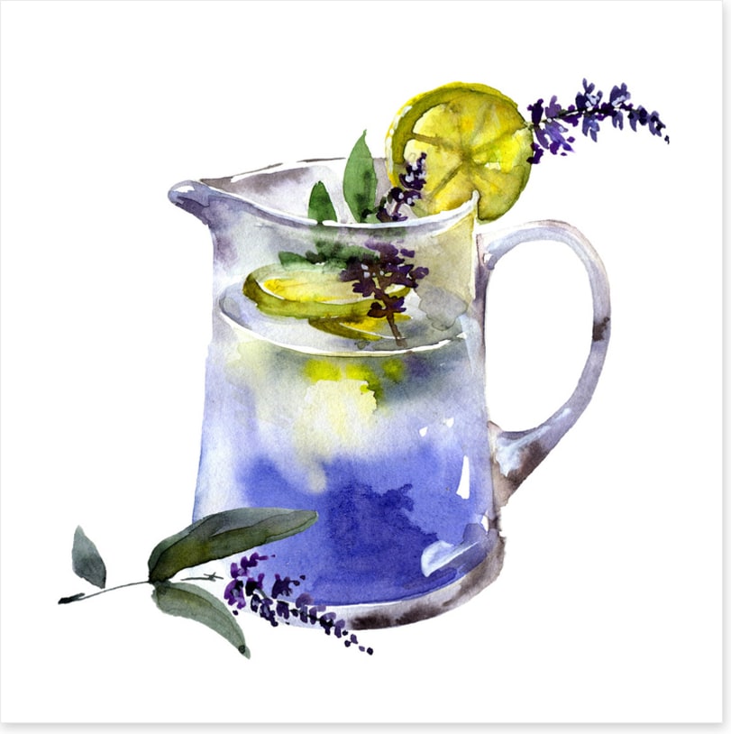 Lavender lemonade