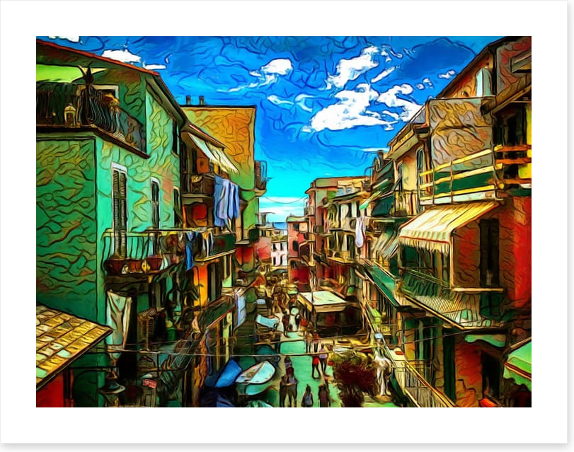 Cinque Terre streetscape
