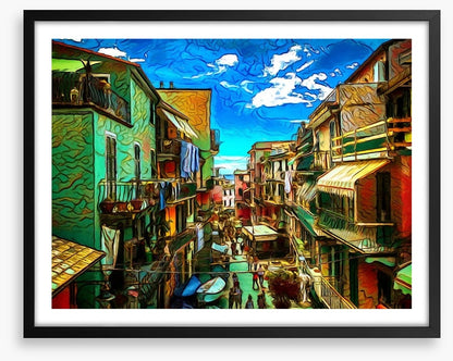 Cinque Terre streetscape