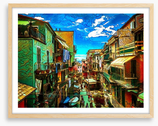 Cinque Terre streetscape