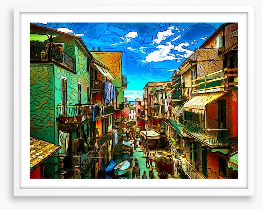 Cinque Terre streetscape
