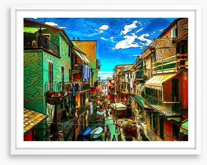 Cinque Terre streetscape