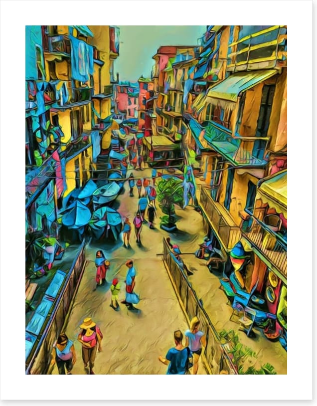 Monterosso streetscape