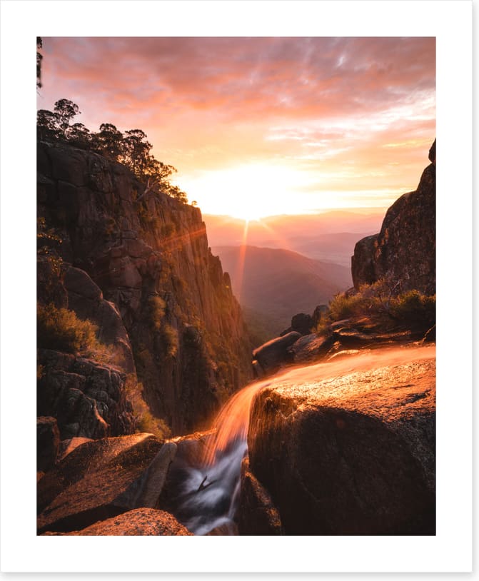Sunkissed canyon