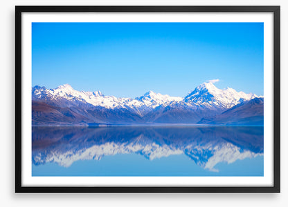 Lake Pukaki peaks