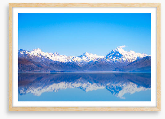 Lake Pukaki peaks