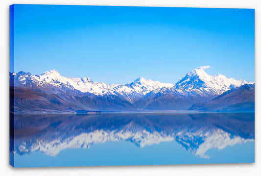 Lake Pukaki peaks