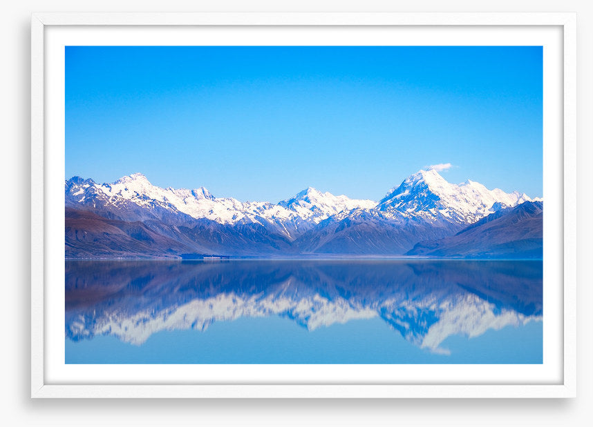 Lake Pukaki peaks