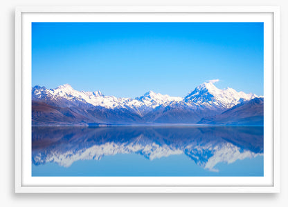 Lake Pukaki peaks