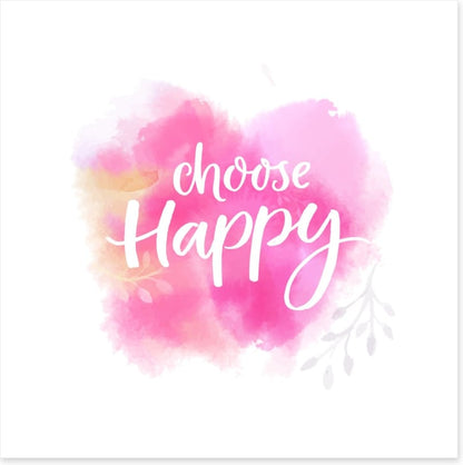 Choose happy
