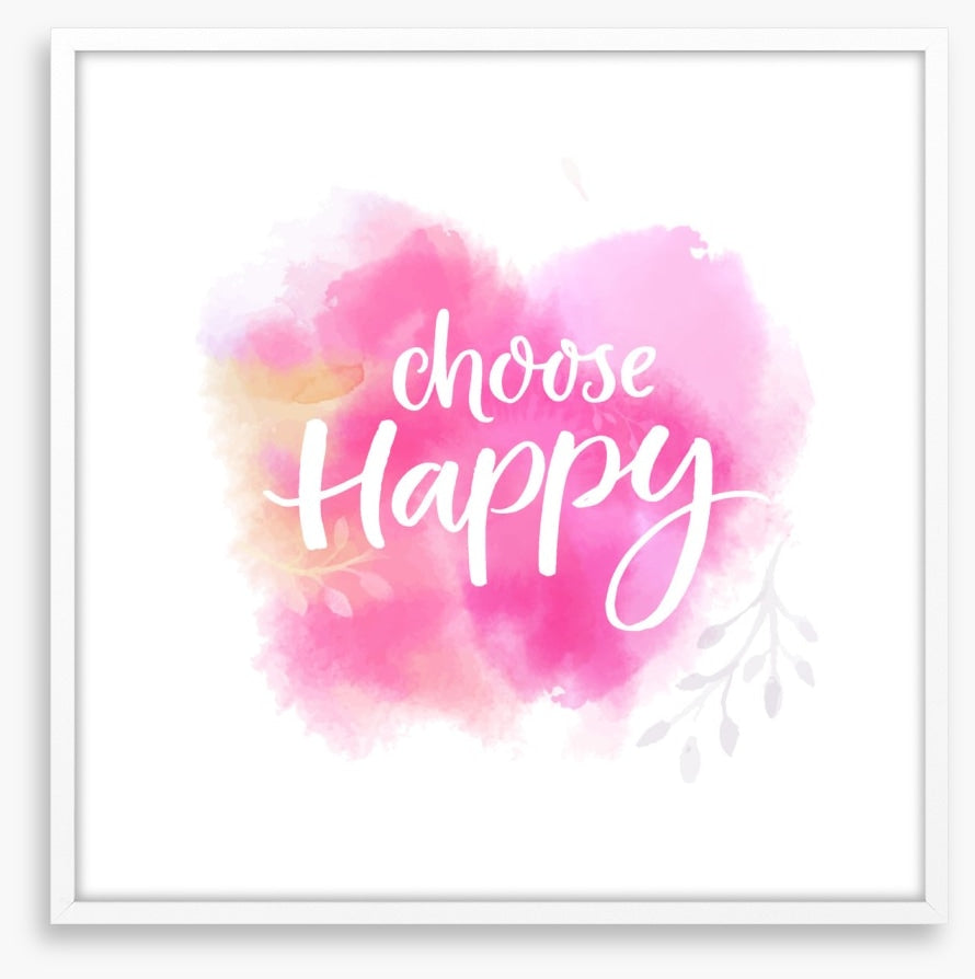 Choose happy