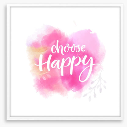 Choose happy