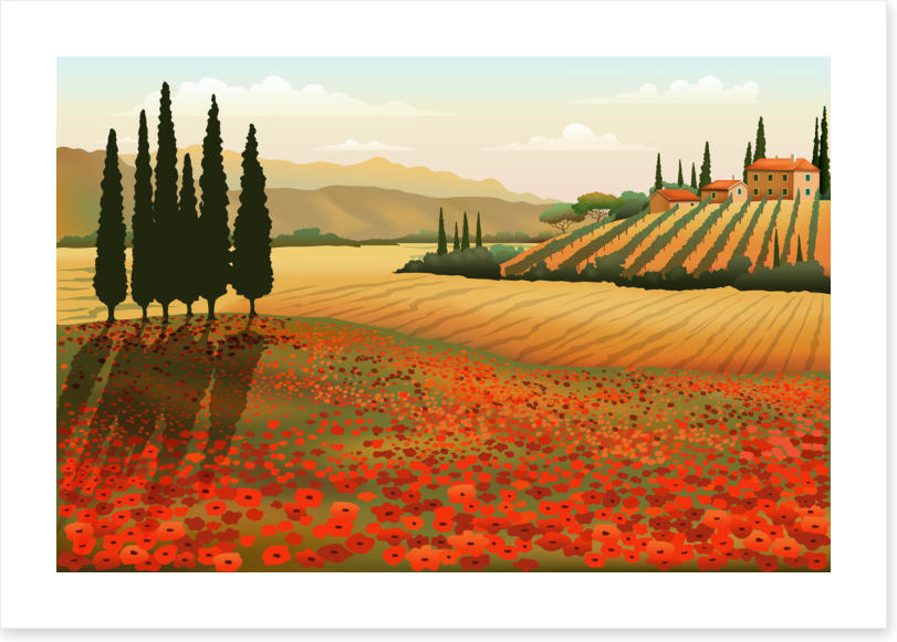 Those Tuscan days