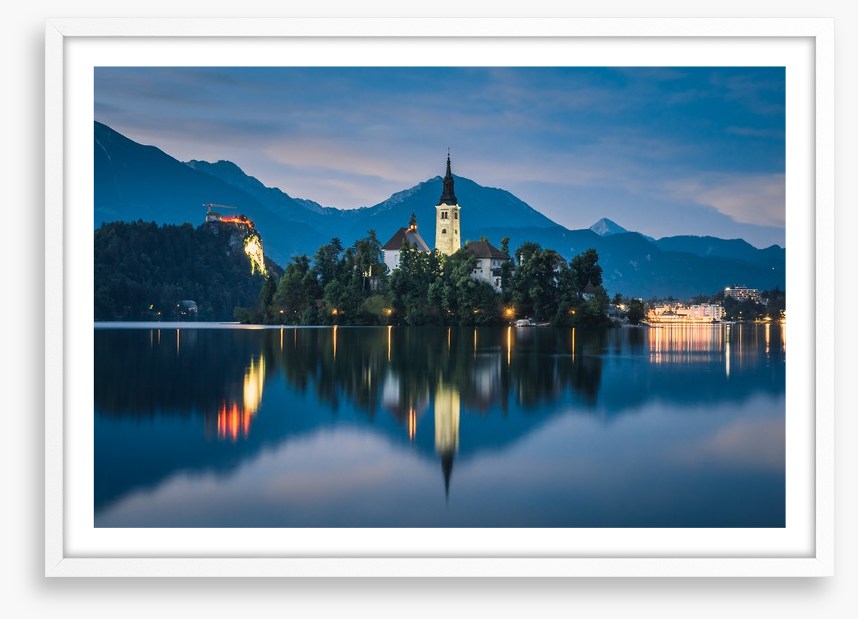 Lake Bled blues