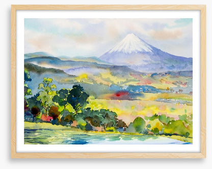 Mount Fuji from the lake