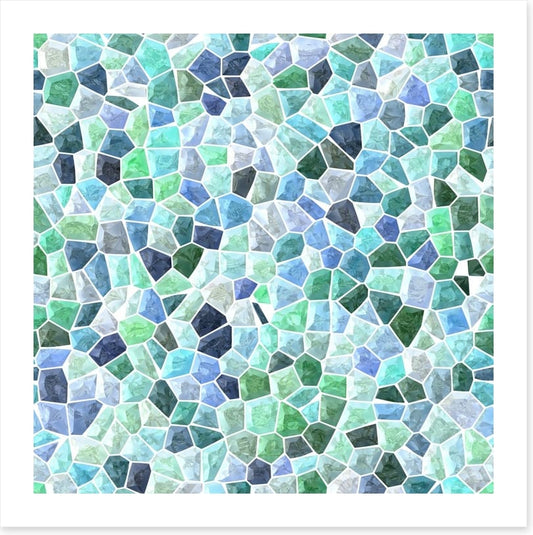 Shimmering sea