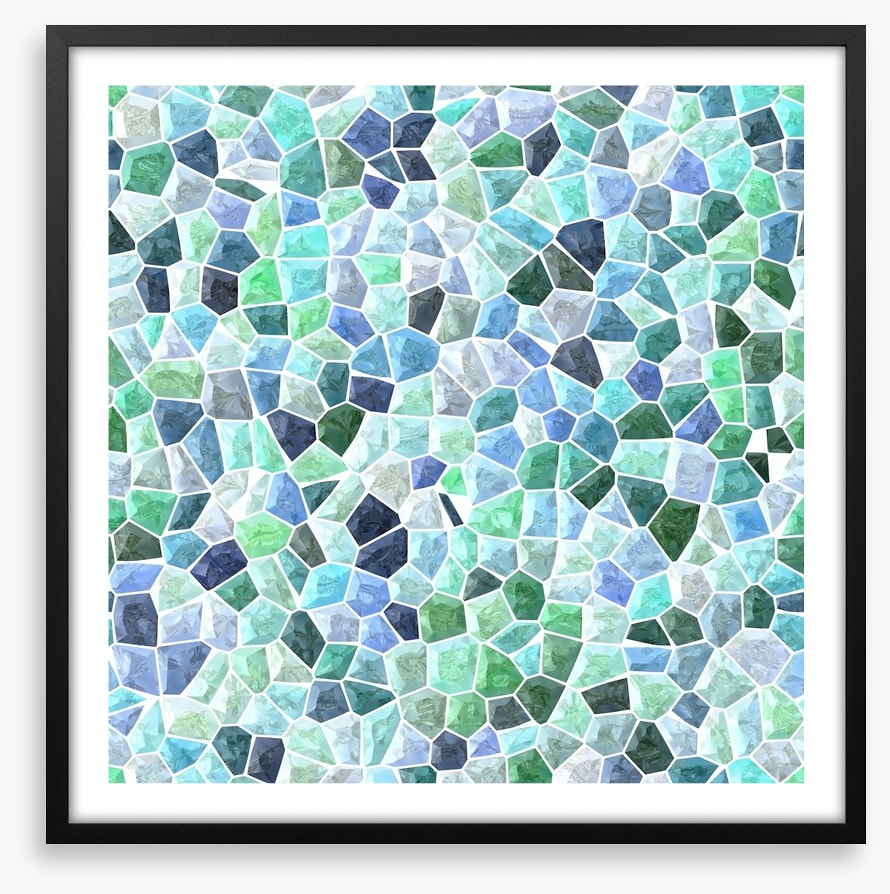Shimmering sea