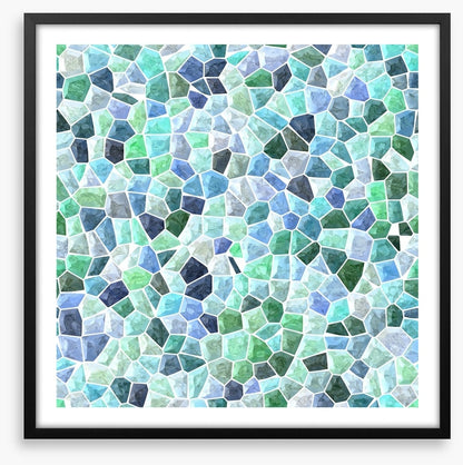 Shimmering sea
