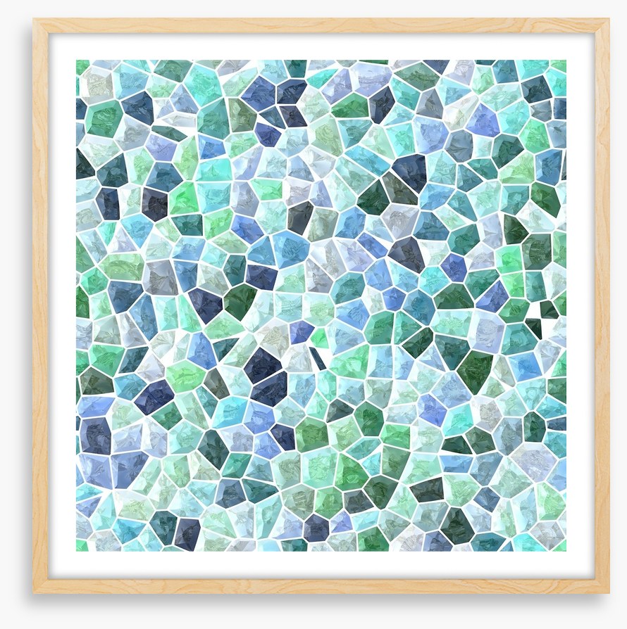 Shimmering sea