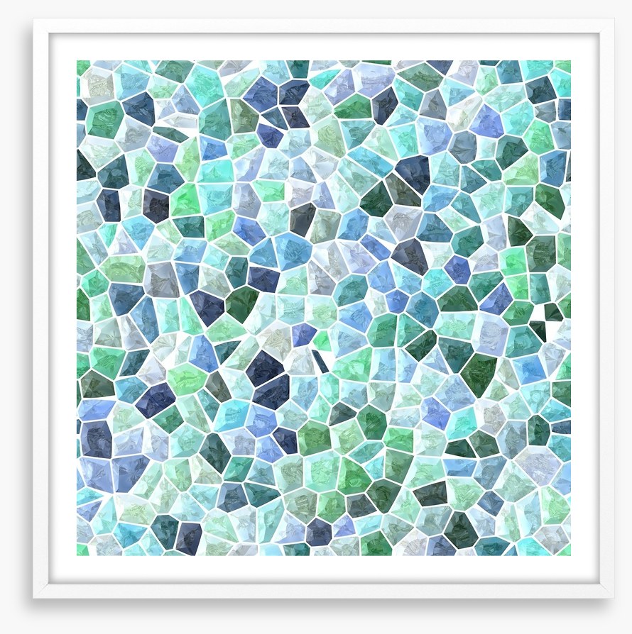 Shimmering sea