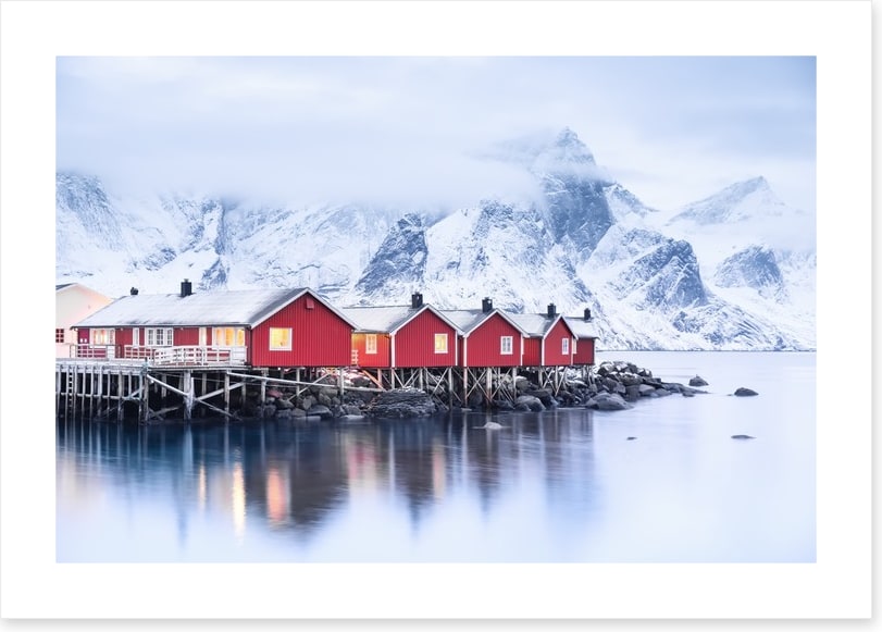 Lofoten Islands bay