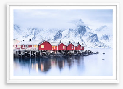 Lofoten Islands bay