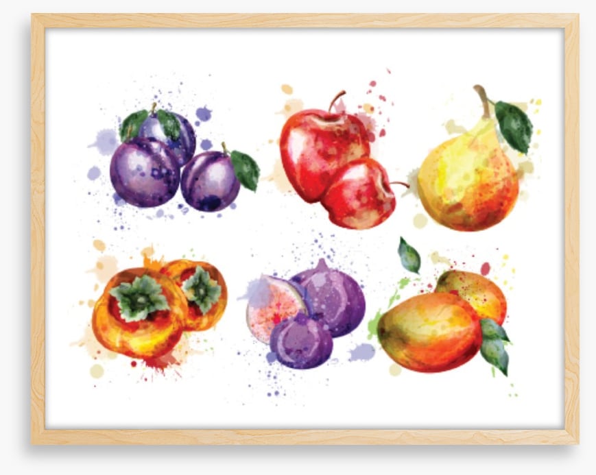 Summer fruit splash