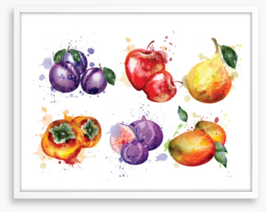 Summer fruit splash