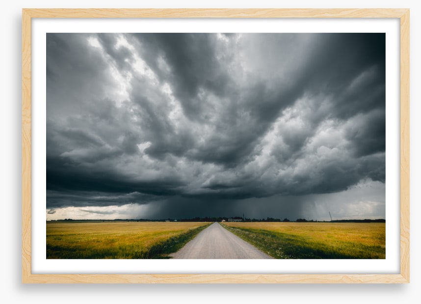 Road to the storm