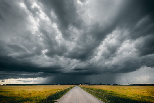 Road to the storm