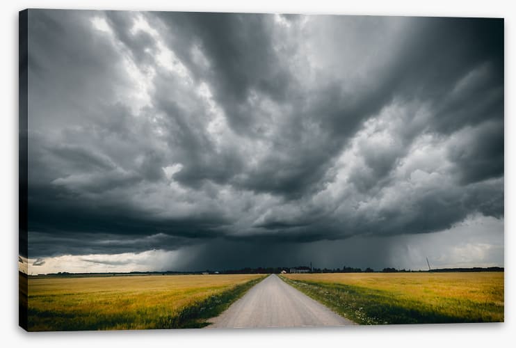 Road to the storm