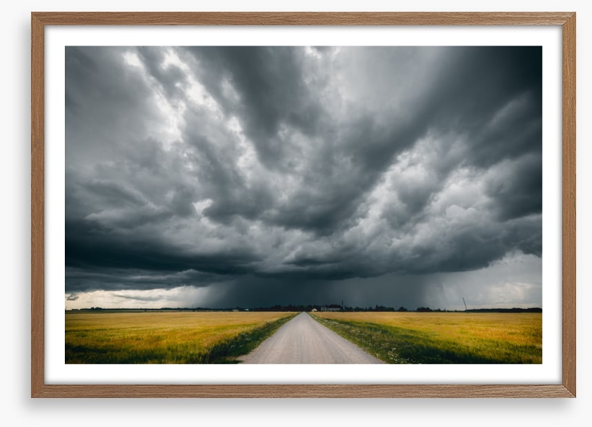 Road to the storm