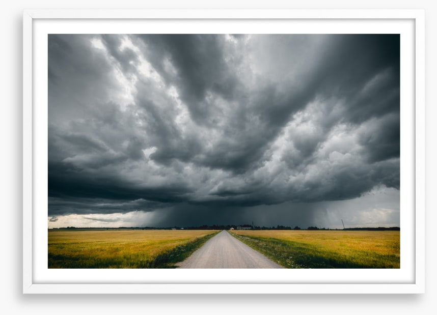 Road to the storm