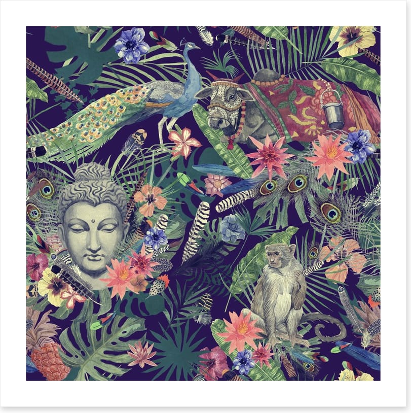 Buddha in the garden