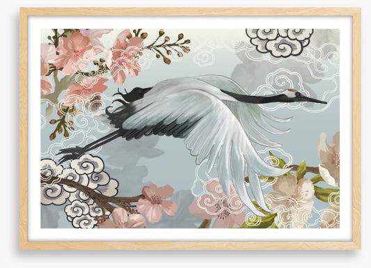 Sakura cloud crane