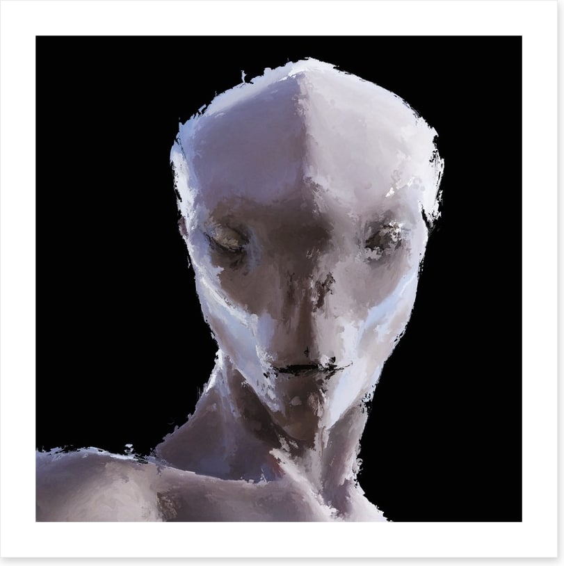A faceless visitor