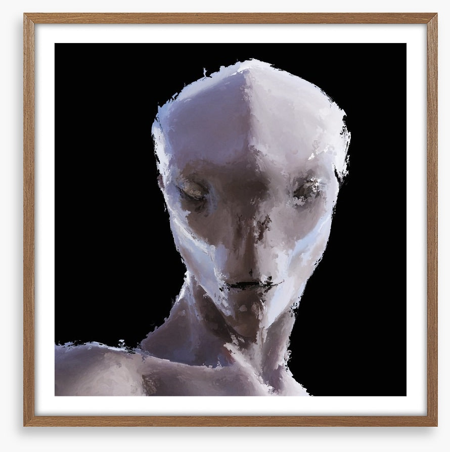 A faceless visitor
