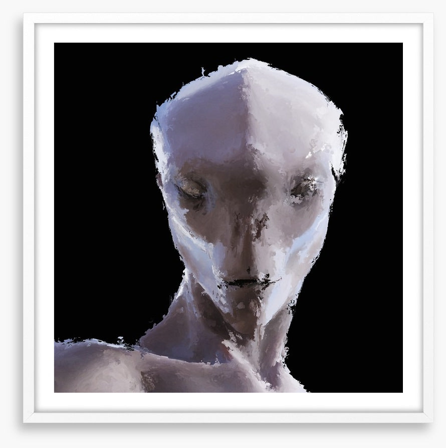 A faceless visitor