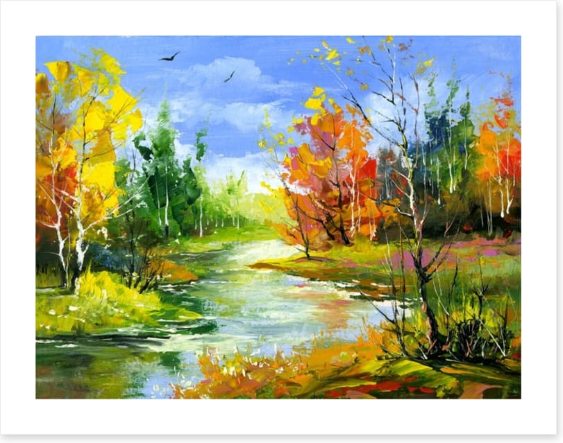 Autumn river
