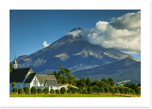 Mount Taranaki church