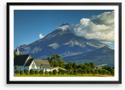 Mount Taranaki church