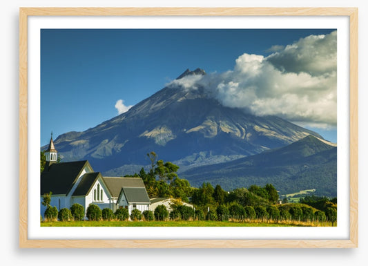 Mount Taranaki church
