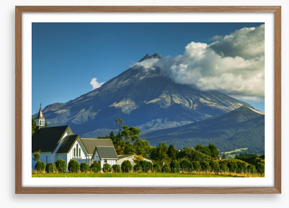 Mount Taranaki church