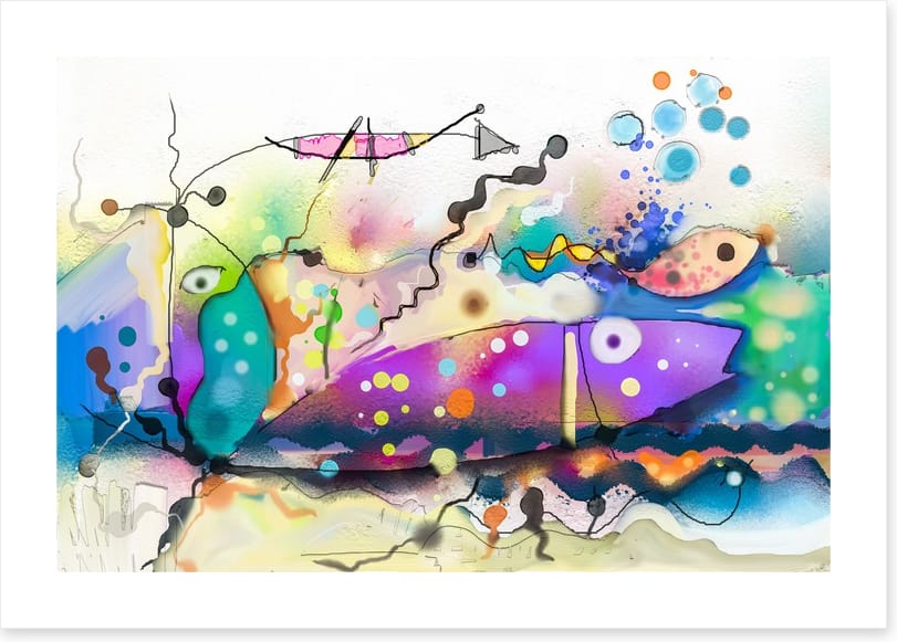 Fishes in the sea