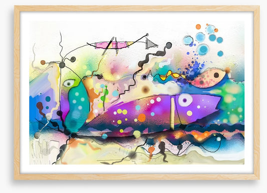 Fishes in the sea