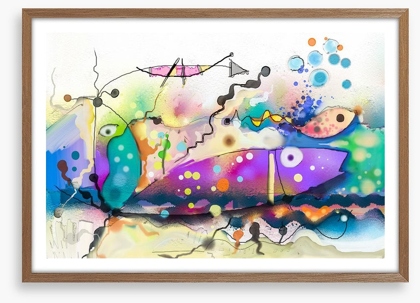 Fishes in the sea