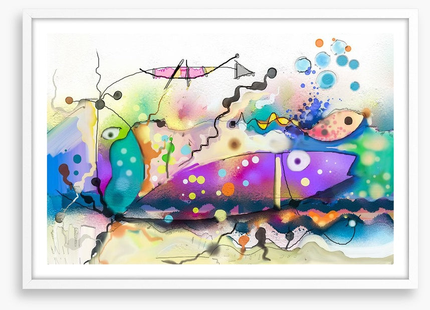 Fishes in the sea